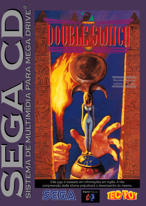 Double Switch (Japan) Sega CD Game Cover